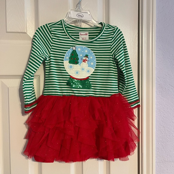 2t Christmas dress - Picture 1 of 4